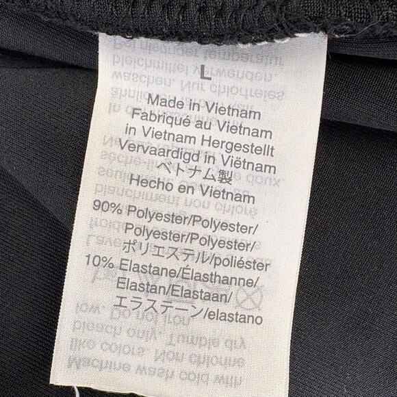 J. Crew Mercantile Black Velvet 90s Y2K Whimsigoth Witchy Wrap Top Womens Sz L - Picture 4 of 5